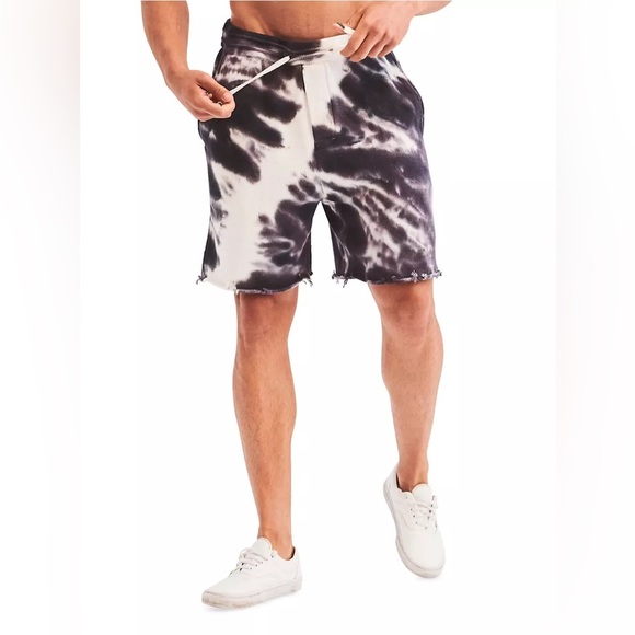 SER.O.YA Other - SER.O.YA By Revolve NWT Randall Short Black Line Tie Dye Men Size Medium
